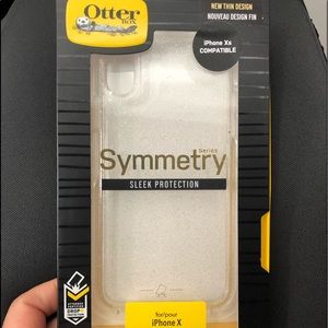 OtterBox iPhone X 📱 Clear/Sparkle case